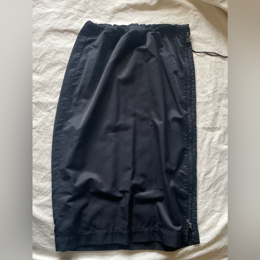 Diesel zipper drawstring parachute skirt Y2K M